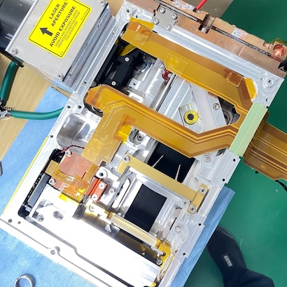 TH2 laser head internal structure